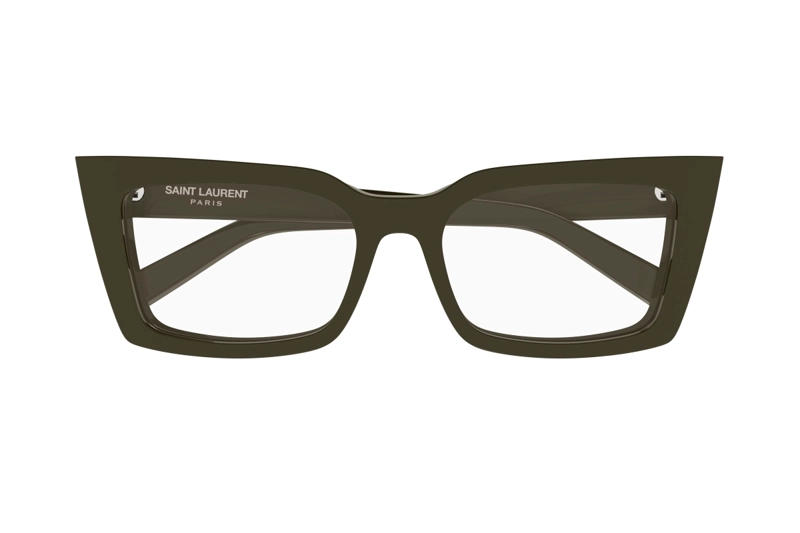 LENTES OPTICOS MARRON ANTIREFLEJOS YVES SAINT LAURENT - 2