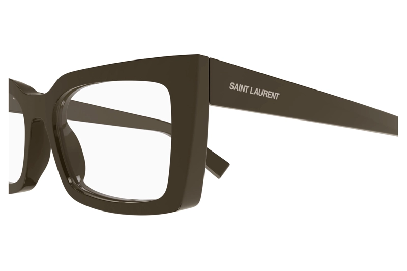 LENTES OPTICOS MARRON ANTIREFLEJOS YVES SAINT LAURENT - 3