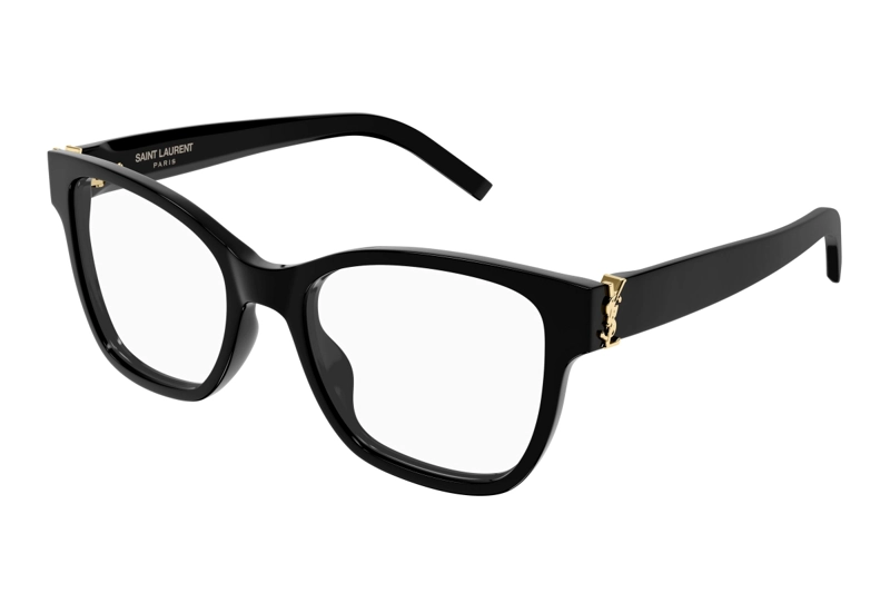 LENTES OPTICOS NEGRO ANTIRREFLEJOS YVES SAINT LAURENT - 1