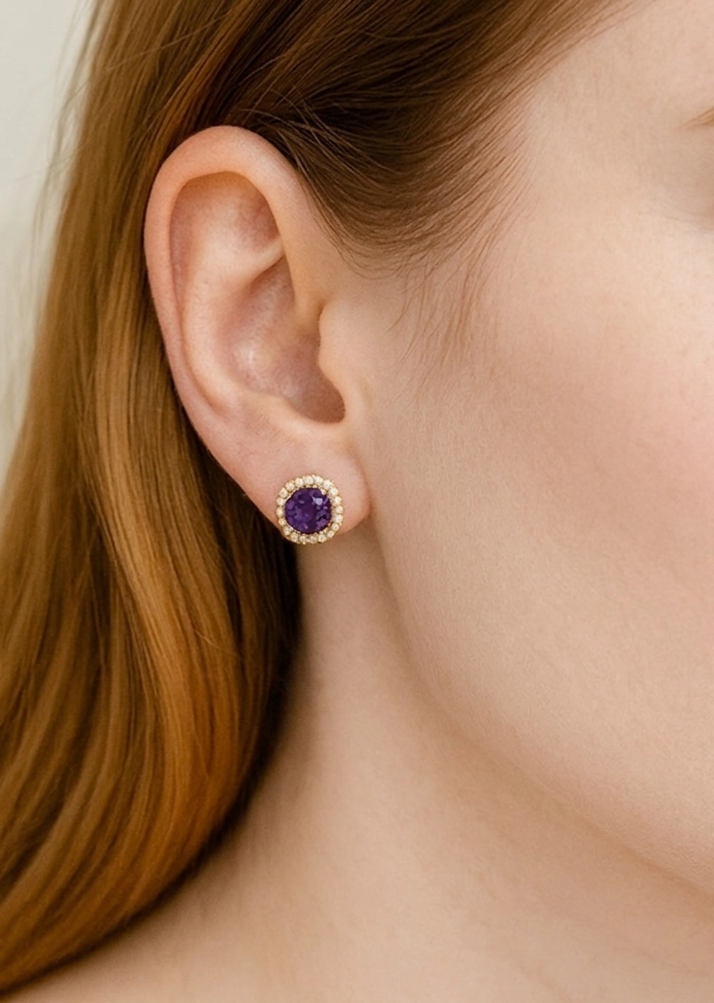 AROS CIRCON MUJER RIALTO MORADO - 1
