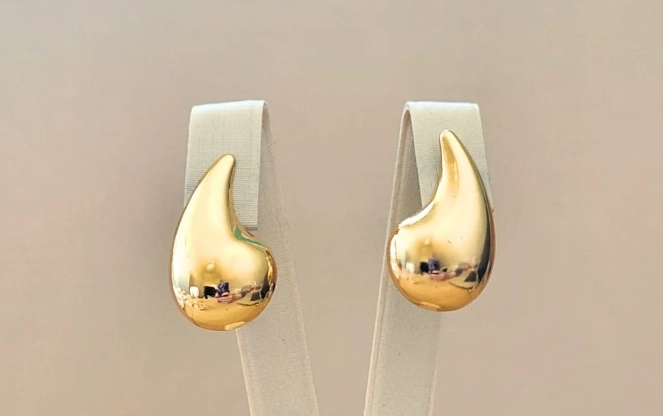 AROS PEGADOS MUJER RIALTO DORADO - 1