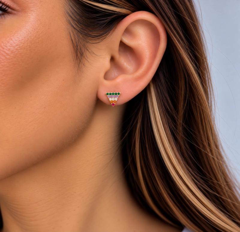AROS PEGADOS MUJER RIALTO MULTICOLOR - 2