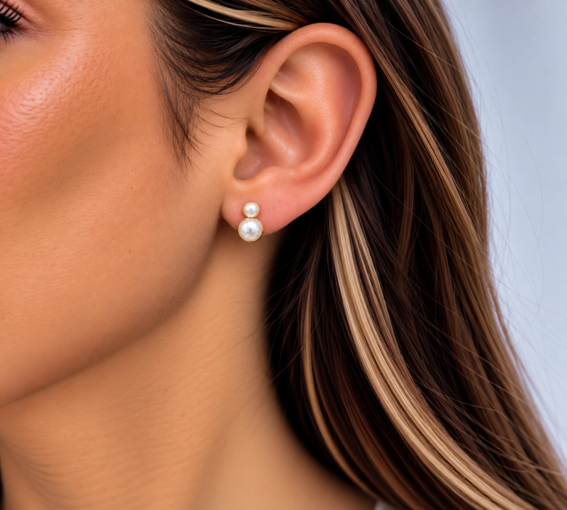 AROS DOBLE PERLA MUJER RIALTO - 2