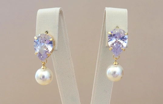 AROS COLGANTES PERLA MUJER RIALTO - 1