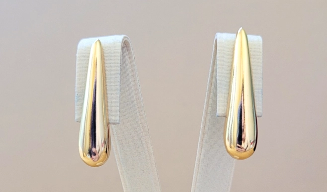 AROS COLGANTES MUJER RIALTO DORADO - 1
