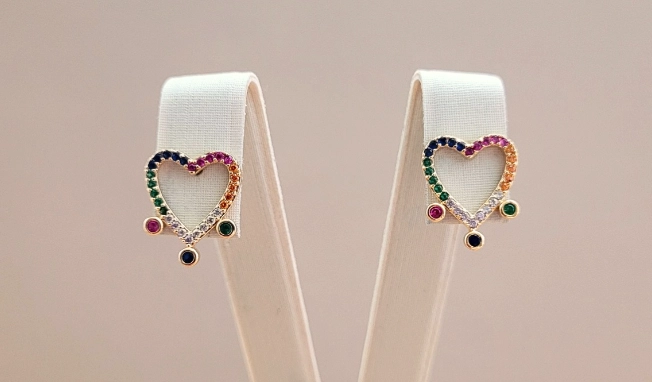 AROS CORAZON MUJER RIALTO - 1