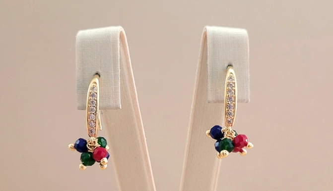 AROS COLGANTES MUJER RIALTO MULTICOLOR - 1
