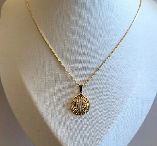 COLLAR MEDALLA SAN BENITO MUJER RIALTO - 1