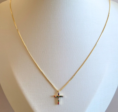 COLLAR CRUZ MUJER - 1