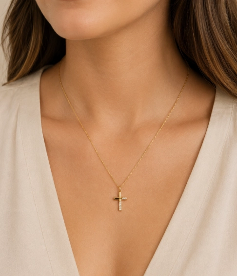 COLLAR CRUZ MUJER - 1