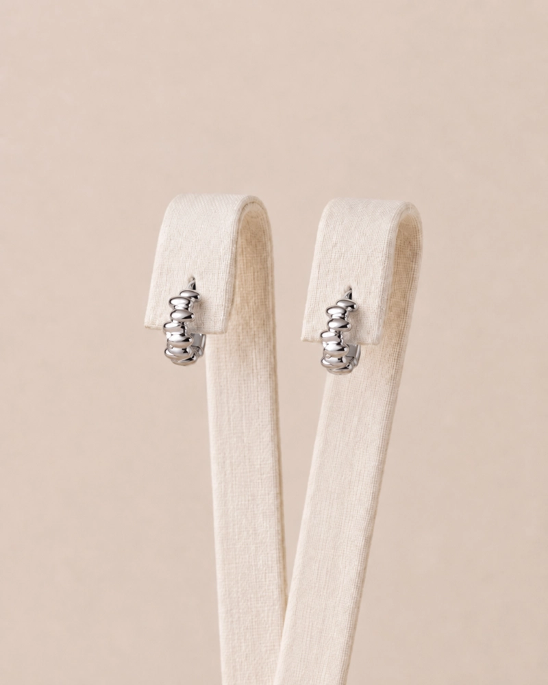 ARGOLLAS PLATA MUJER - 1