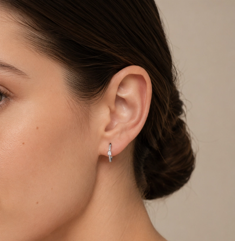 ARGOLLAS PLATA MICRO CIRCONES MUJER RIALTO - 2