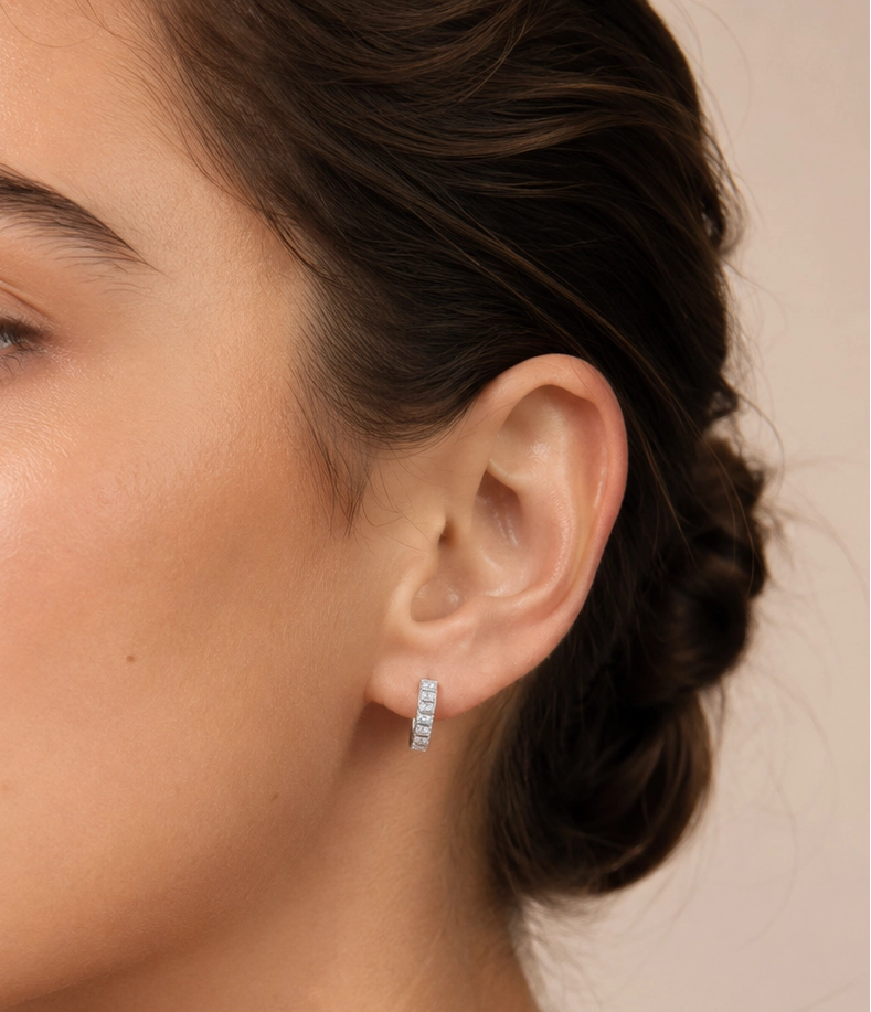 ARGOLLAS MICRO CIRCONES BLANCOS MUJER RIALTO - 3
