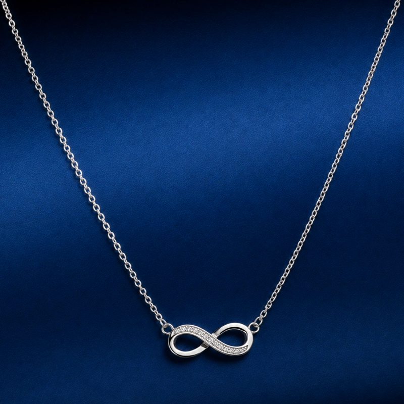 COLLAR INFINITO PLATA MUJER RIALTO - 2