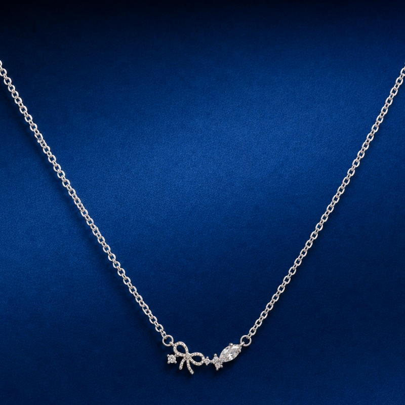 COLLAR LAZO PLATA 925 MUJER RIALTO - 2