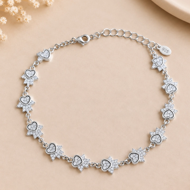 PULSERA MANO DE FÁTIMA PLATA 925 MUJER RIALTO - 1