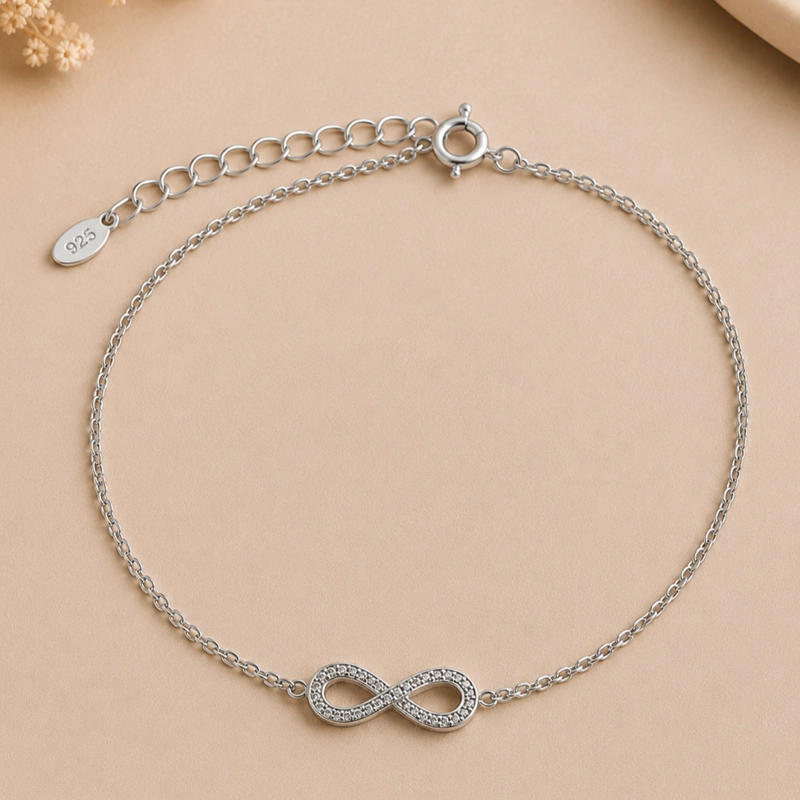 PULSERA INFINITO PLATA MUJER RIALTO - 1