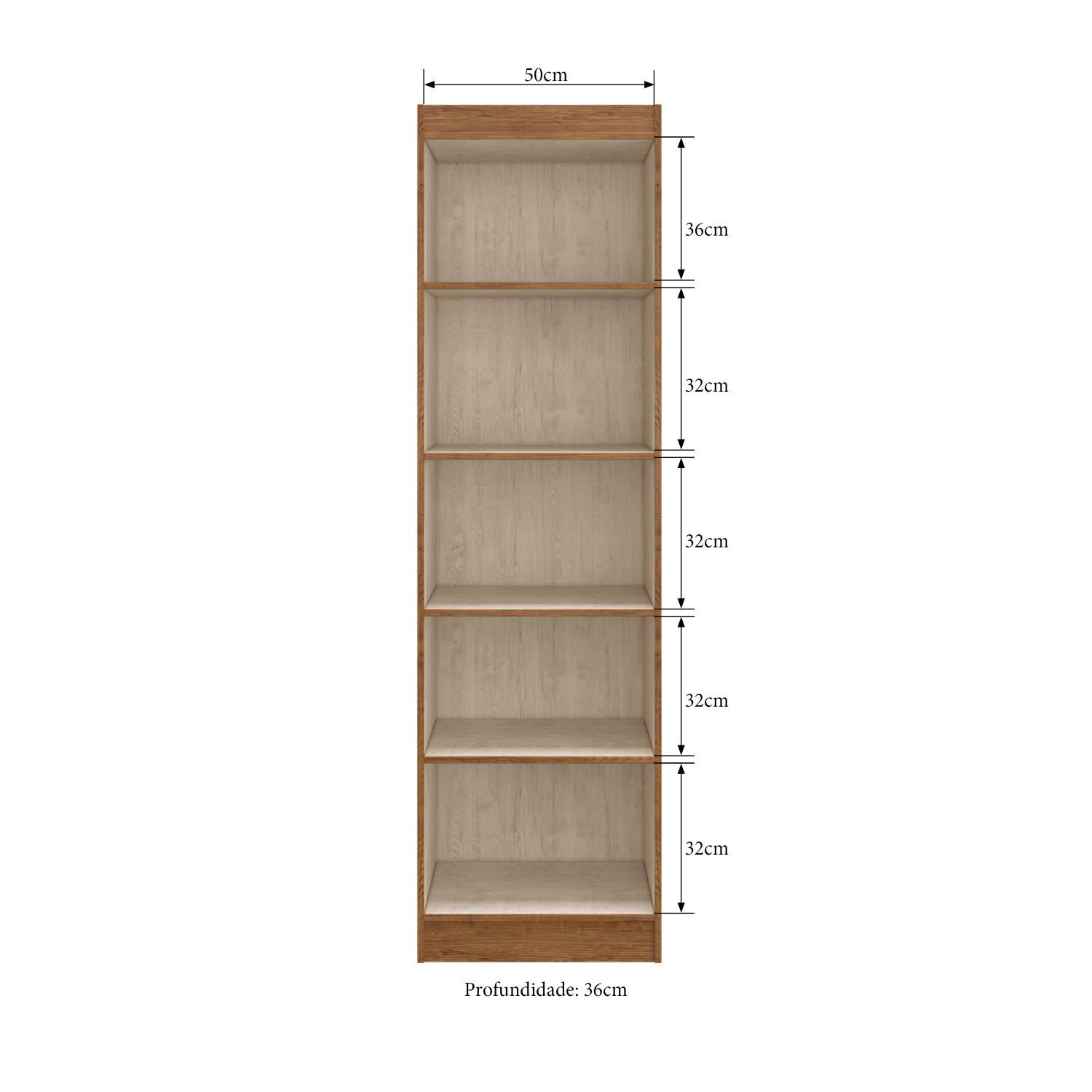 CLÓSET AMUV ALACENA MDP 2 PUERTAS BLANCO ZAPATERA - 3