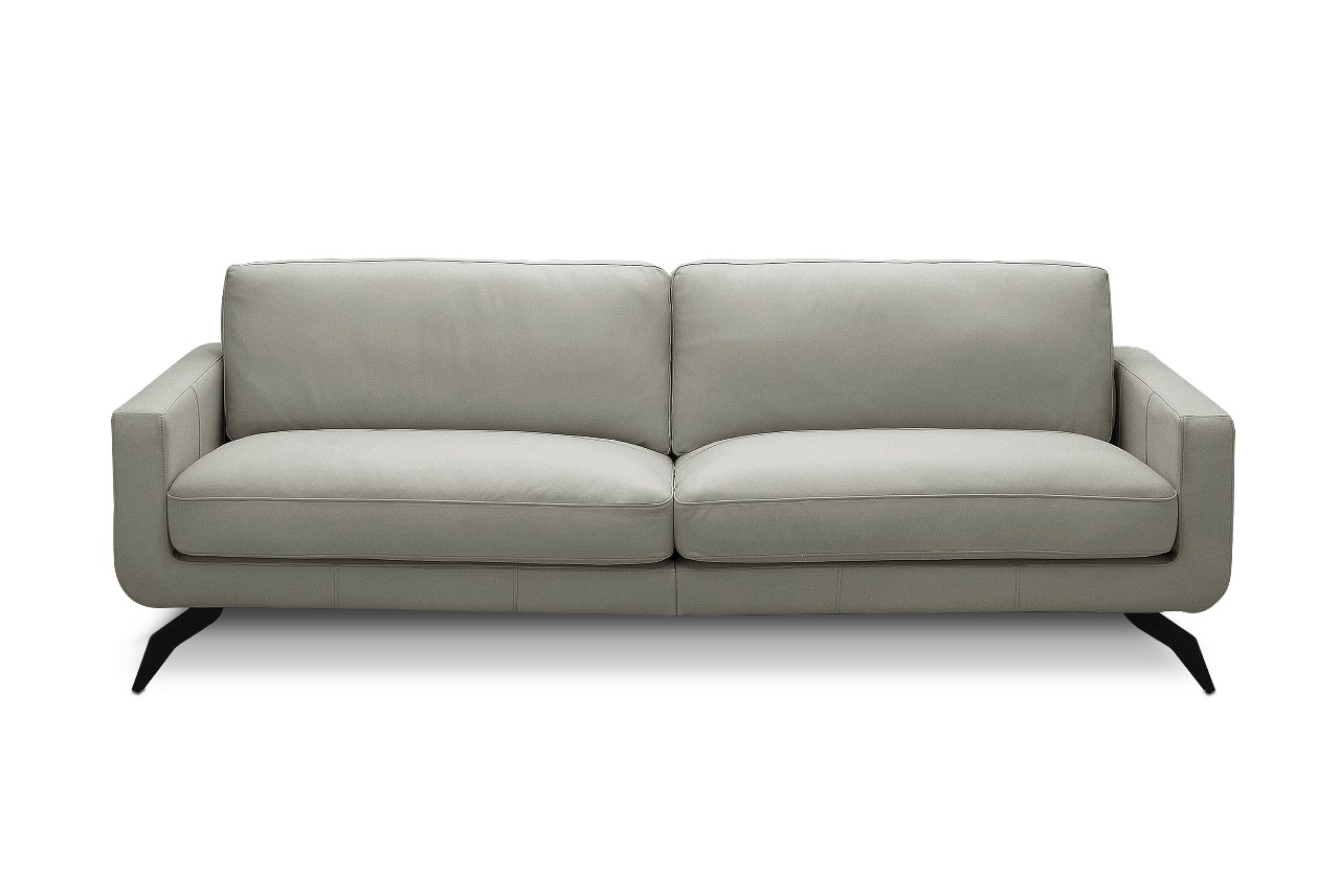SOFÁ AMUV 3 CUERPOS BEIGE TRIVENTO CUERO - 1