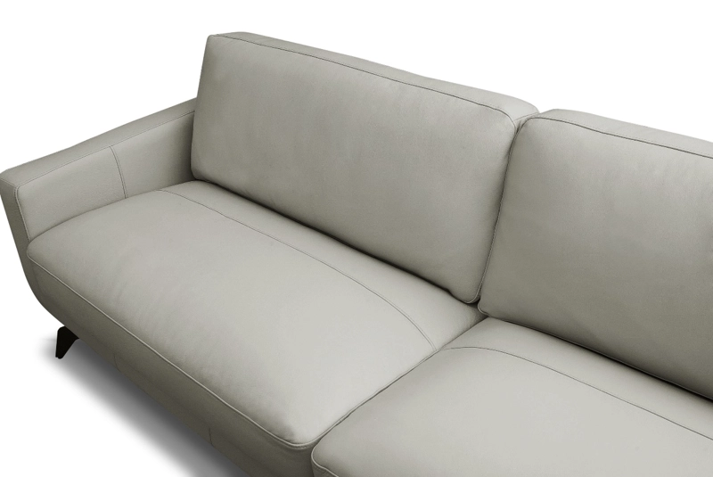 SOFÁ AMUV 3 CUERPOS BEIGE TRIVENTO CUERO - 2