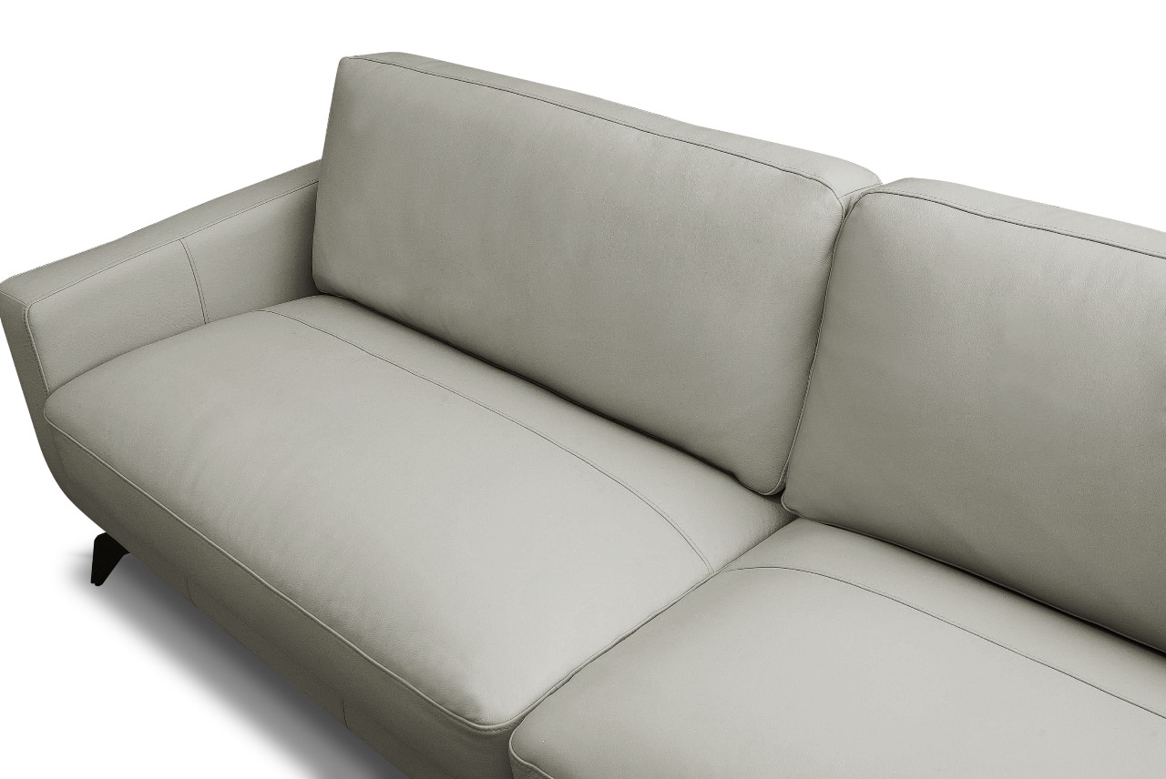 SOFÁ AMUV 3 CUERPOS BEIGE TRIVENTO CUERO - 2