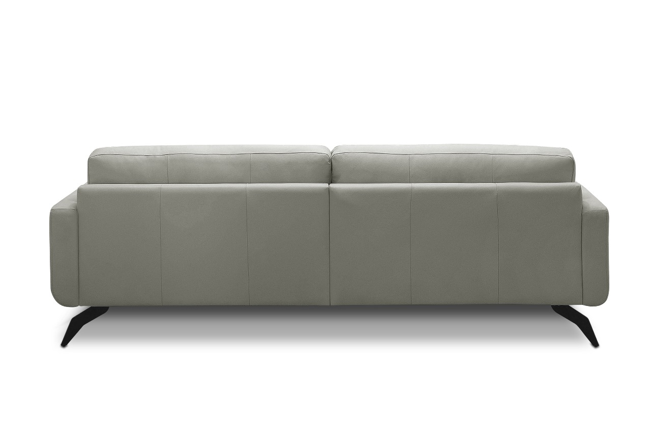 SOFÁ AMUV 3 CUERPOS BEIGE TRIVENTO CUERO - 4