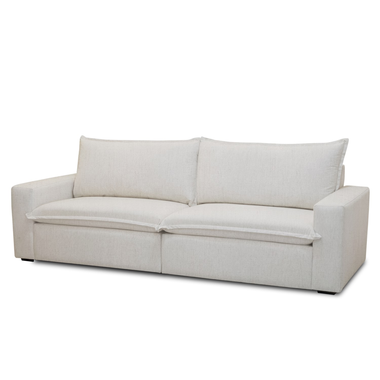 SOFÁ AMUV BEIGE POTENZA 3 CUERPOS - 1