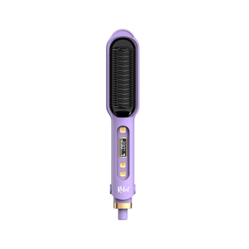 PLANCHA DE CABELLO CEPILLO ALISADOR ALISSMAX PRO - 1