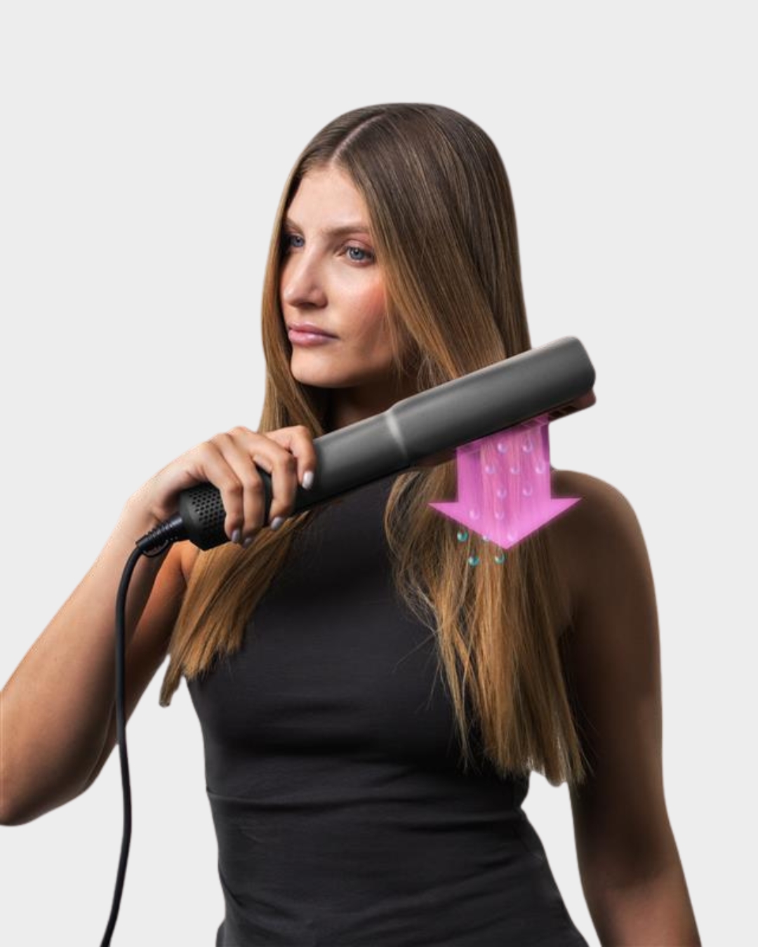 SECADOR Y ALISADOR AIRFLOW GRIS - 2