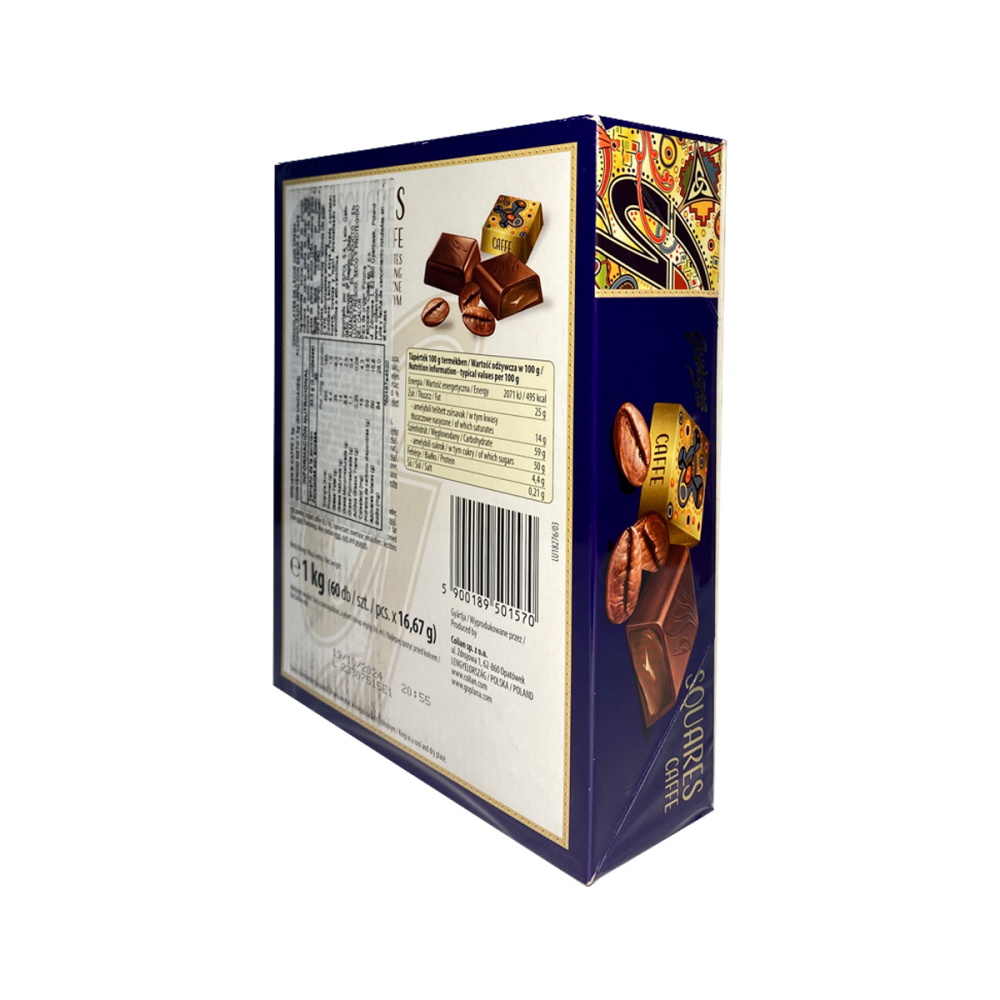 CHOCOLATES CAFE GOPLANA CAJA 1 KG BOMBON SABOR - 5