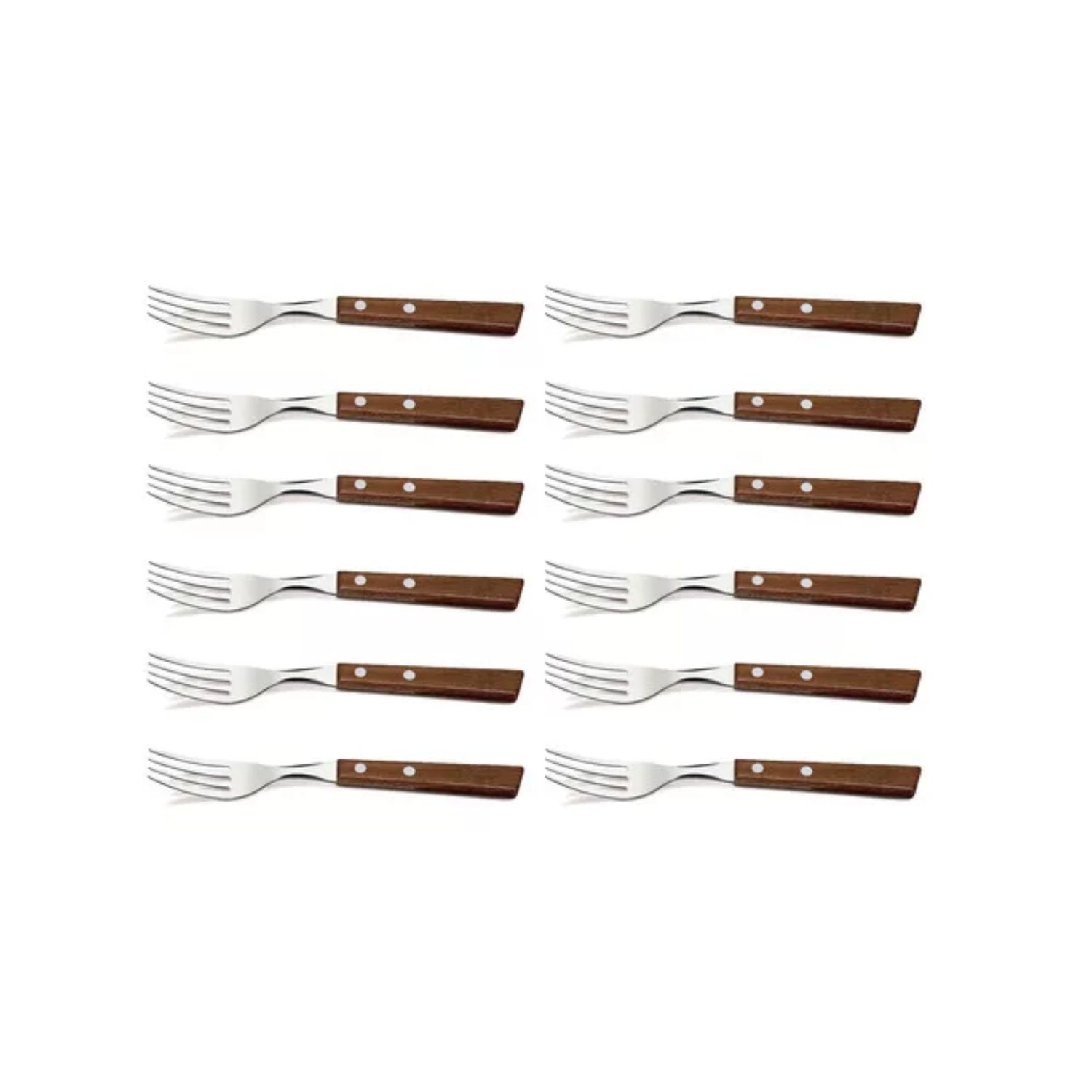 SET 12 TENEDORES TRAMONTINA MANGO MADERA / SUPERSTORE - 2
