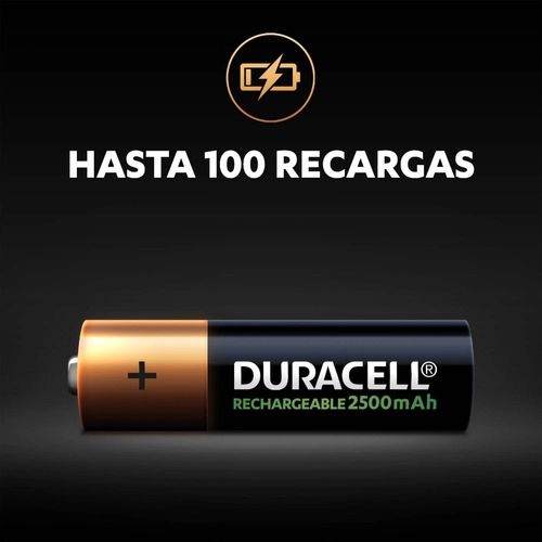 PILA RECARGABLE DURACELL TAMAÑO AA X4 / SUPERSTORE - 4