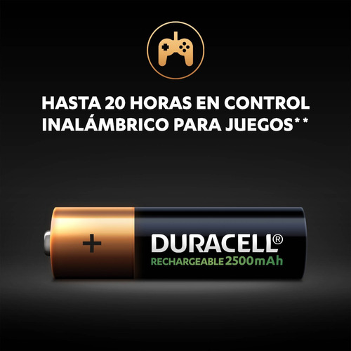 PILA RECARGABLE DURACELL TAMAÑO AA X4 / SUPERSTORE - 7