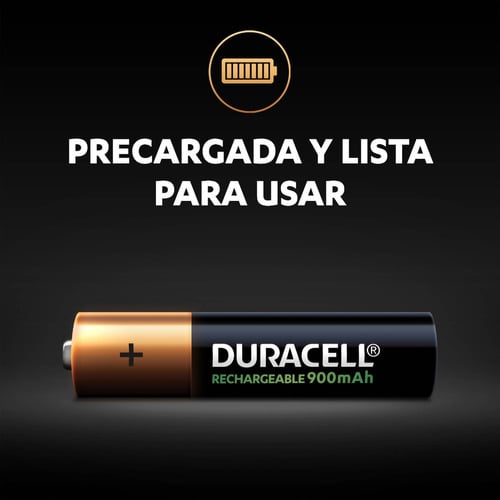 PILA RECARGABLE DURACELL TAMAÑO AAA X4 / SUPERSTORE - 3