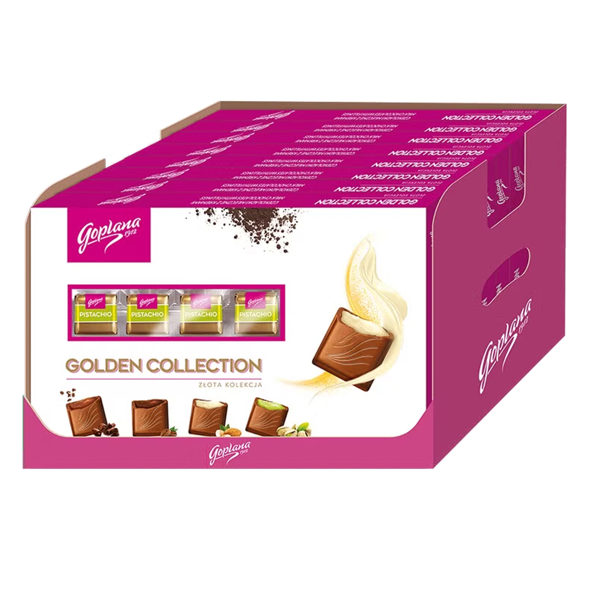 CHOCOLATE GOPLANA CAJA 400 GR BOMBON VARIEDADES RELLENOS - 5