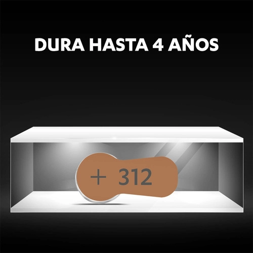 PACK 60 PILAS DURACELL AUDIFONO TAMAÑO 312/SUPERSTORE - 3