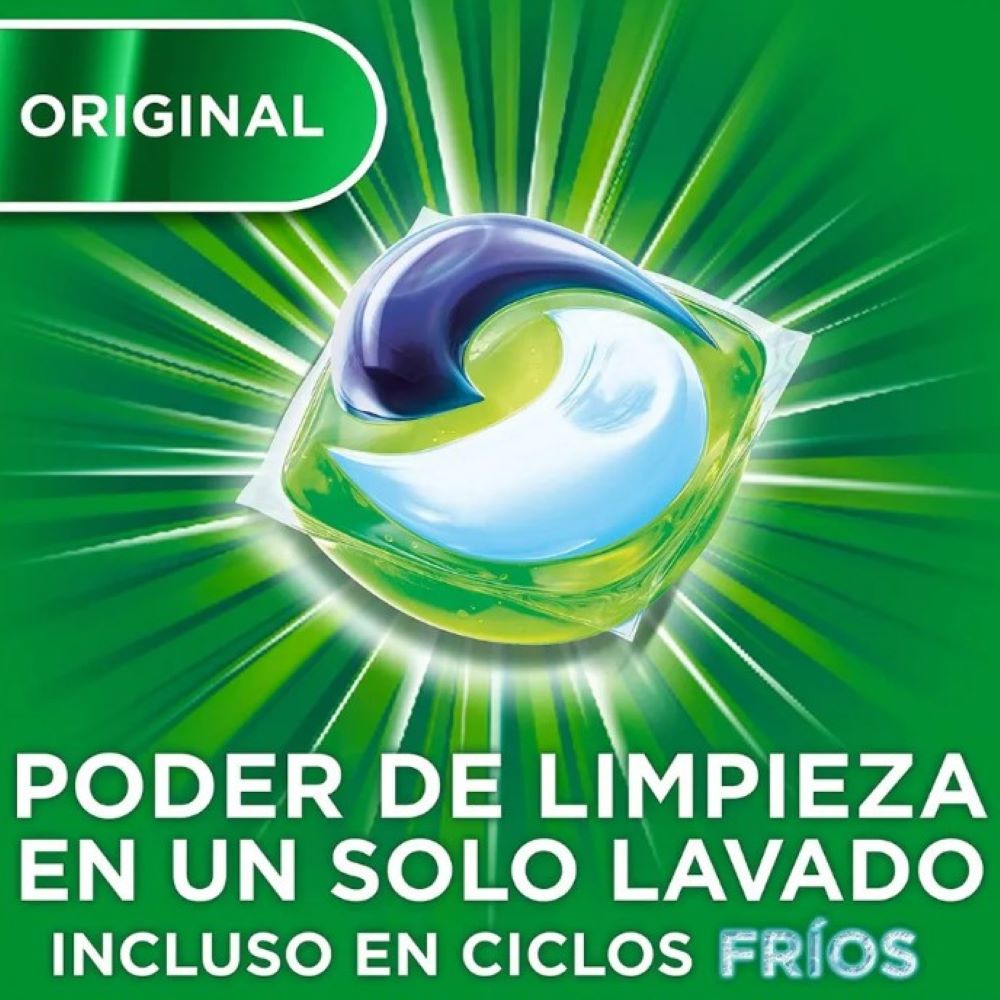 DETERGENTE ROPA CÁPSULAS PODS ARIEL 57 UN - 7