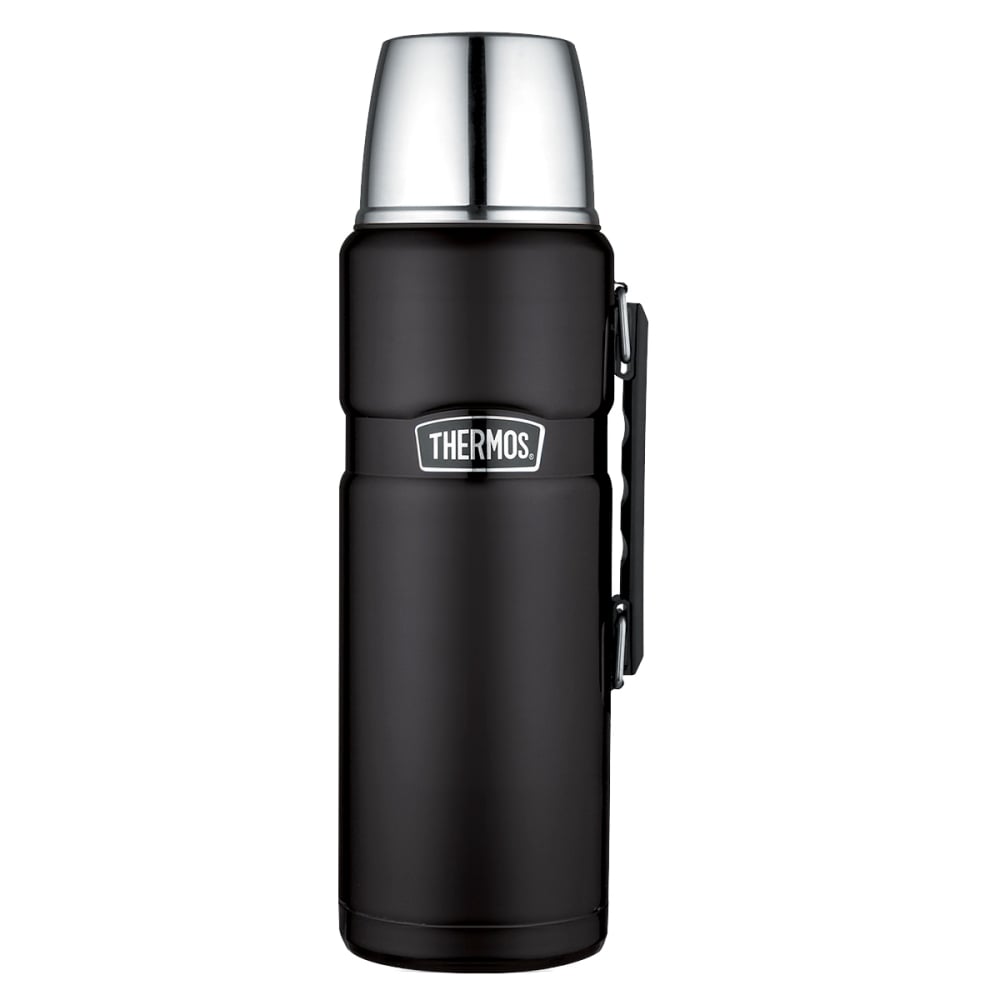TERMO LIQUIDO THERMOS KING 2.0L ACERO INOXIDABLE NEGRO - 1