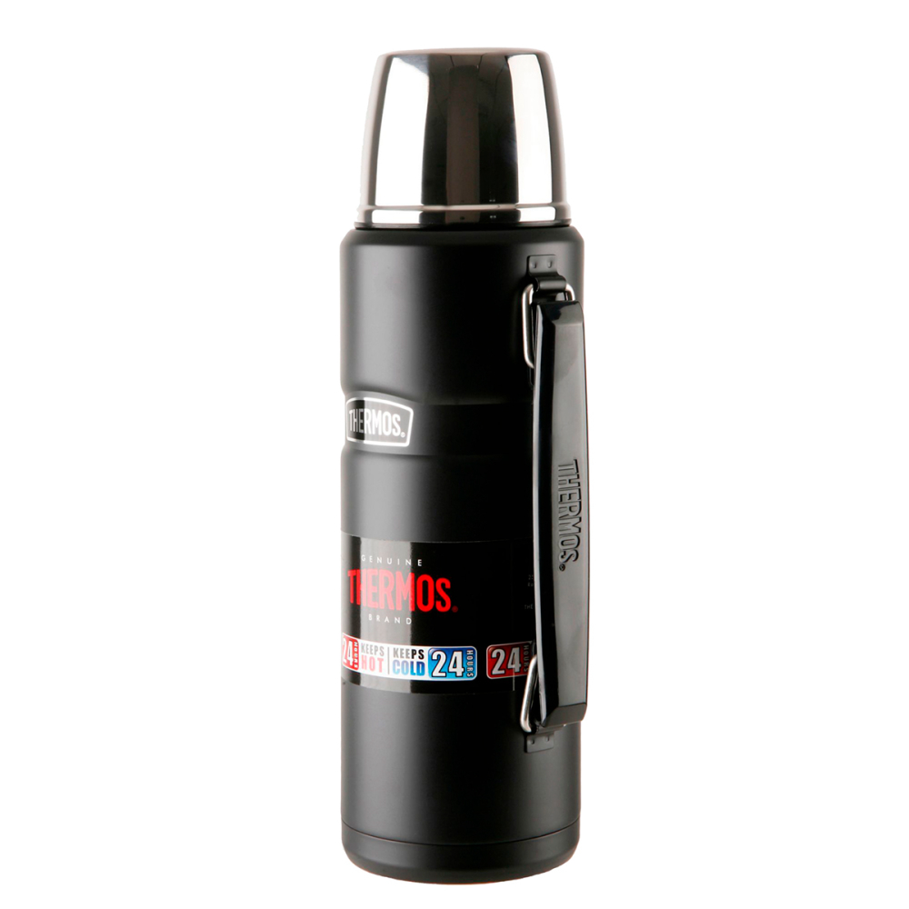 TERMO LIQUIDO KING ACERO INOXIDABLE THERMOS 1,2 LITROS NEGRO - 3