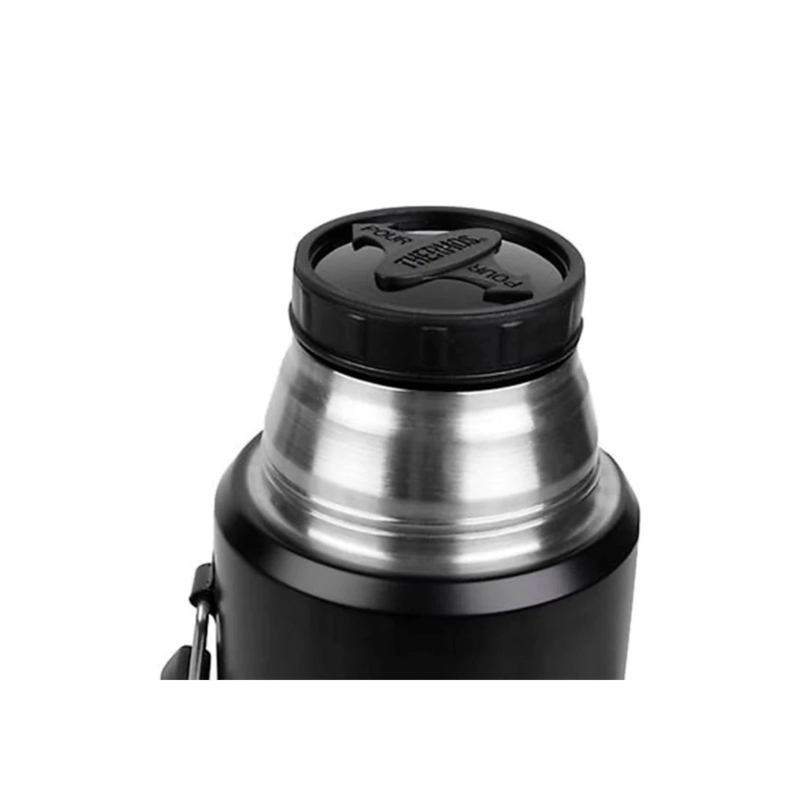 TERMO LIQUIDO KING ACERO INOXIDABLE THERMOS 1,2 LITROS NEGRO - 4
