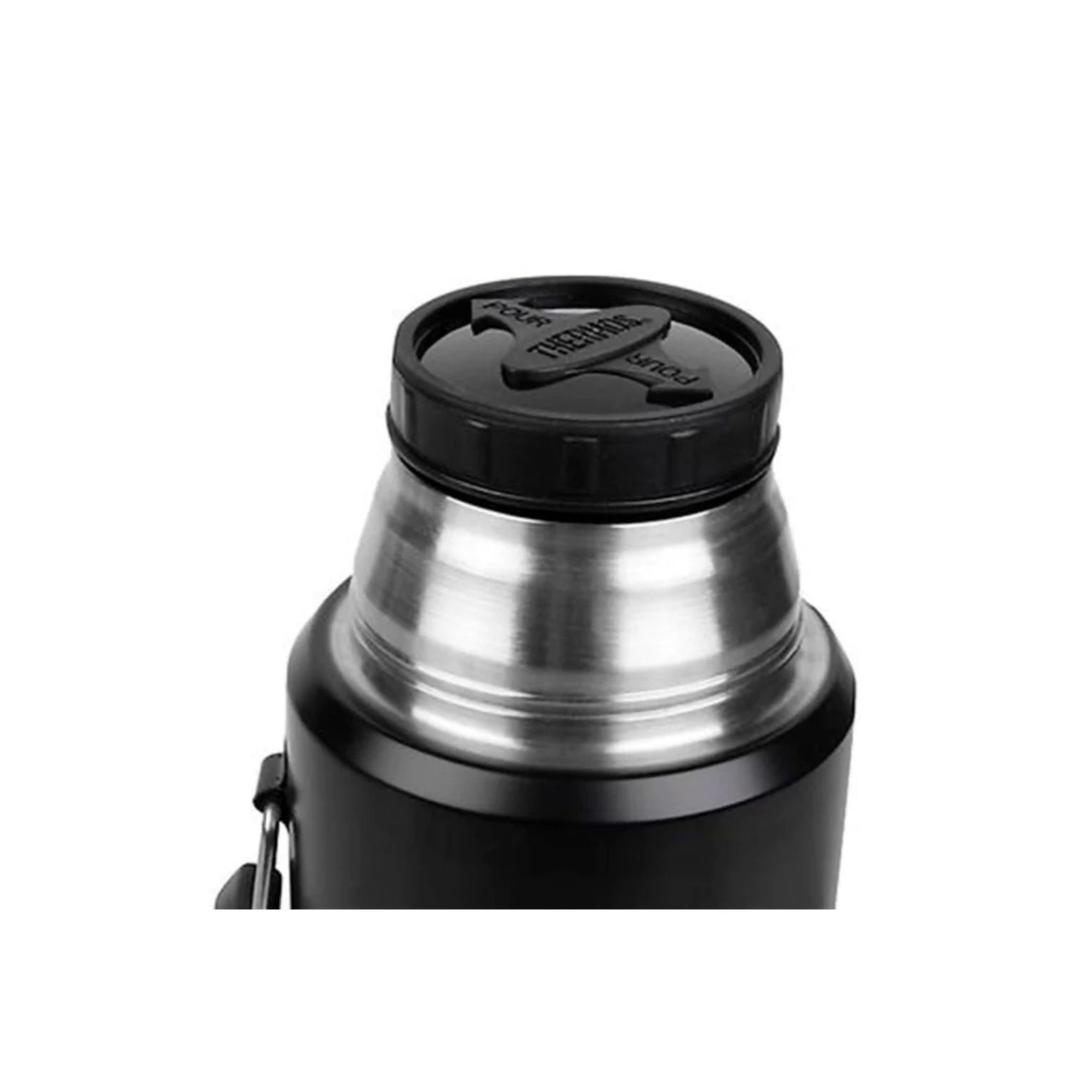 TERMO LIQUIDO KING ACERO INOXIDABLE THERMOS 1,2 LITROS NEGRO - 4