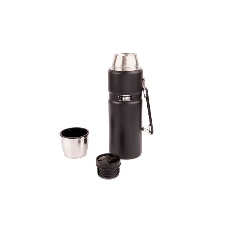 TERMO LIQUIDO KING ACERO INOXIDABLE THERMOS 1,2 LITROS NEGRO - 5