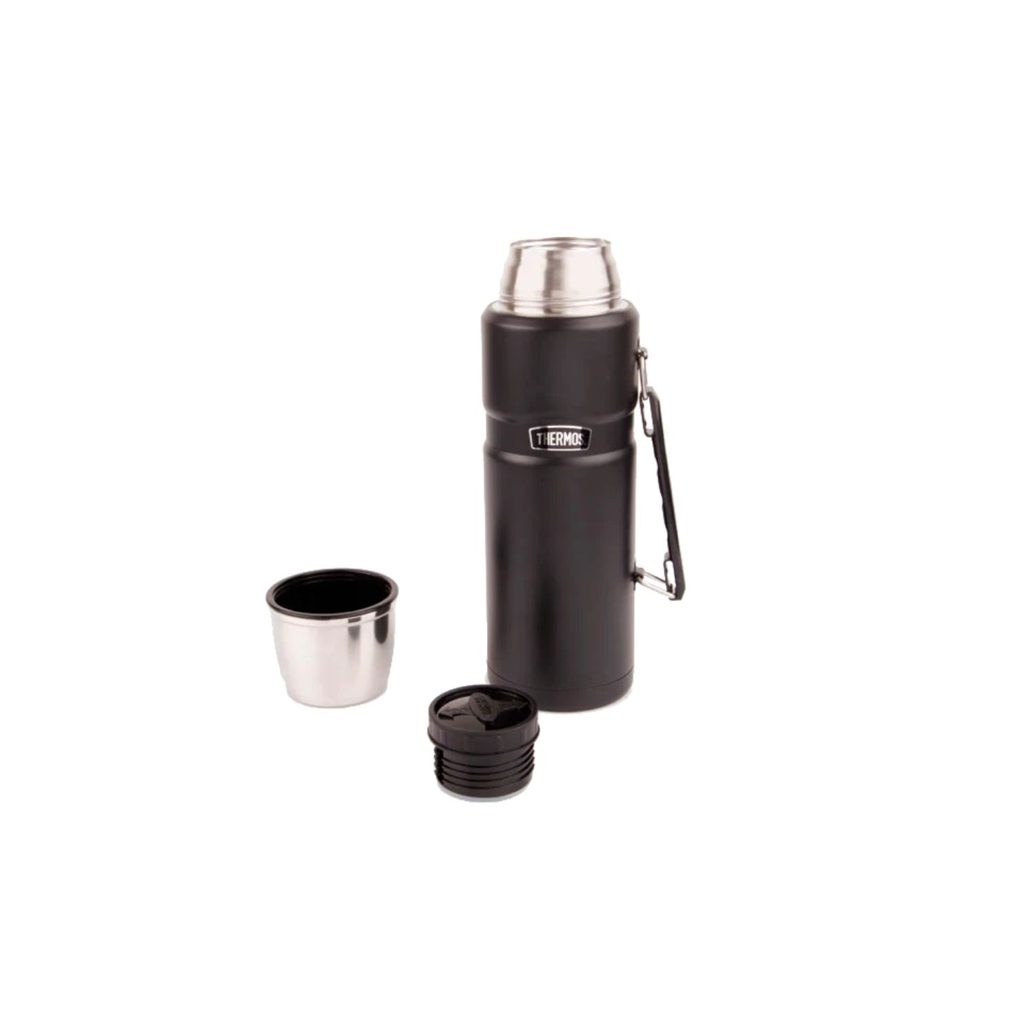 TERMO LIQUIDO KING ACERO INOXIDABLE THERMOS 1,2 LITROS NEGRO - 5