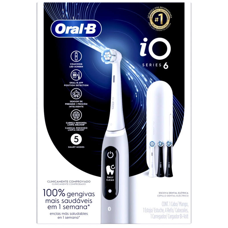 CEPILLO DE DIENTES ELE CTRICO ORAL-B IO 6 + 4 REPUESTOS - 1