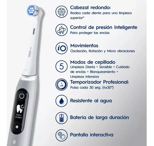 CEPILLO DE DIENTES ELE CTRICO ORAL-B IO 6 + 4 REPUESTOS - 3