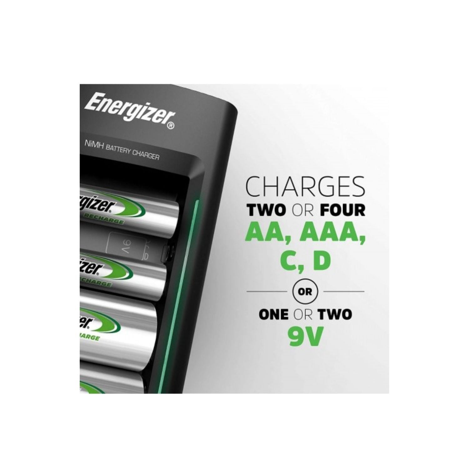 CARGADOR ENERGIZER UNIVERSAL AA/AAA/C/D/9V - 5