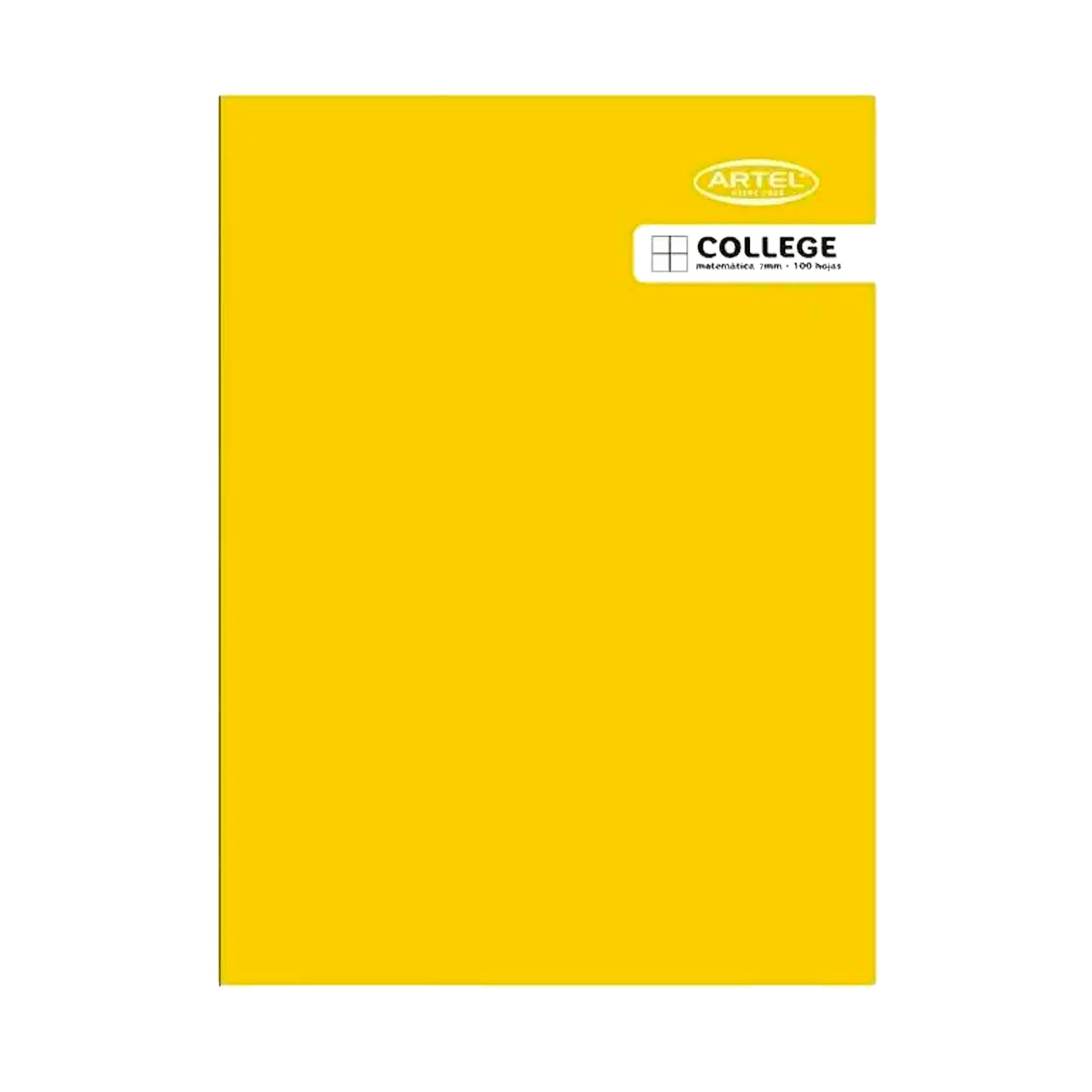 CUADERNO ARTEL COLLEGE 100 HOJAS MATEMATICAS 7MM 10 UNIDADES - 4