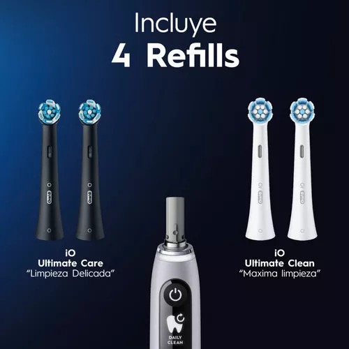 CEPILLO DE DIENTES ELÉCTRICO ORAL-B IO 6 + 4 REPUESTOS - 6
