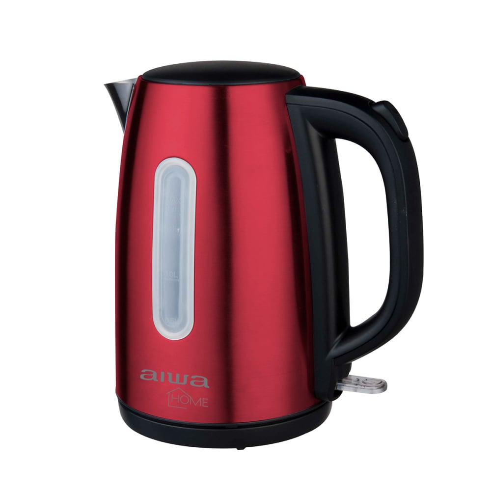 HERVIDOR ELE CTRICO AIWA ACERO INOXIDABLE 1.7L ROJO - 4