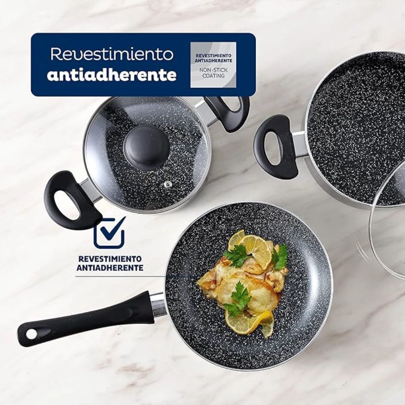 BATERÍA DE COCINA SORIA 5 PIEZAS SAN IGNACIO BY BERGNER - 7